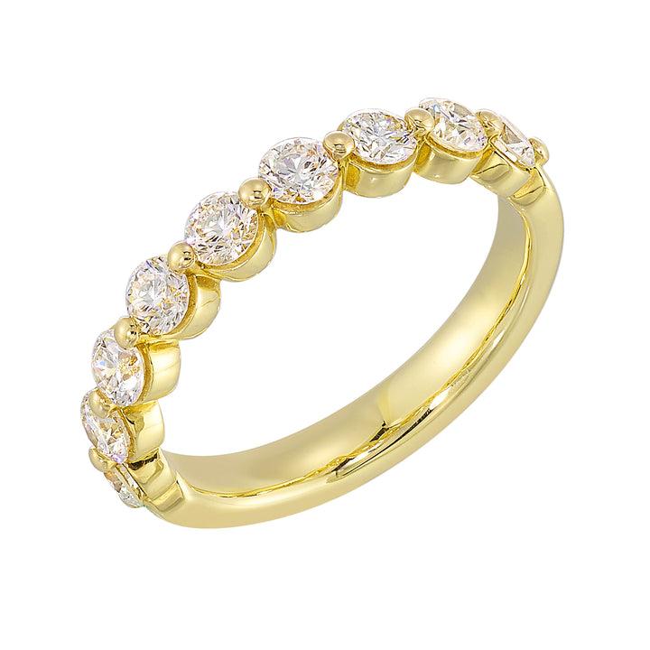 14Kt Yellow Gold Diamond 1Ctw Ring