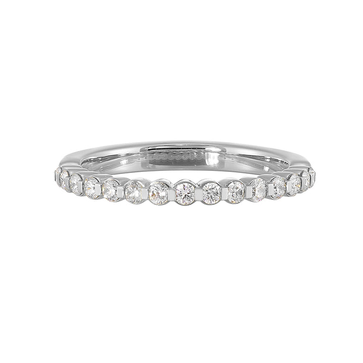 14Kt White Gold Diamond 1/6Ctw Ring