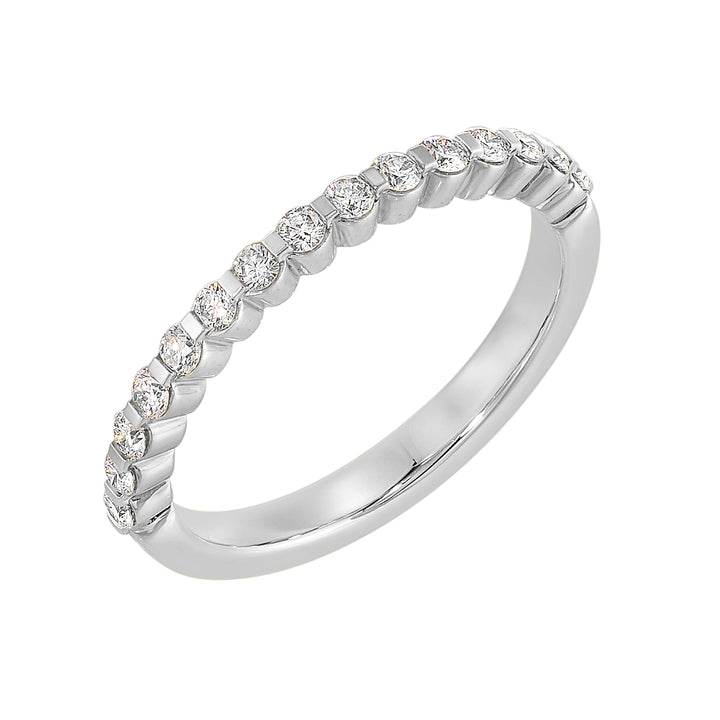 14Kt White Gold Diamond 1/6Ctw Ring