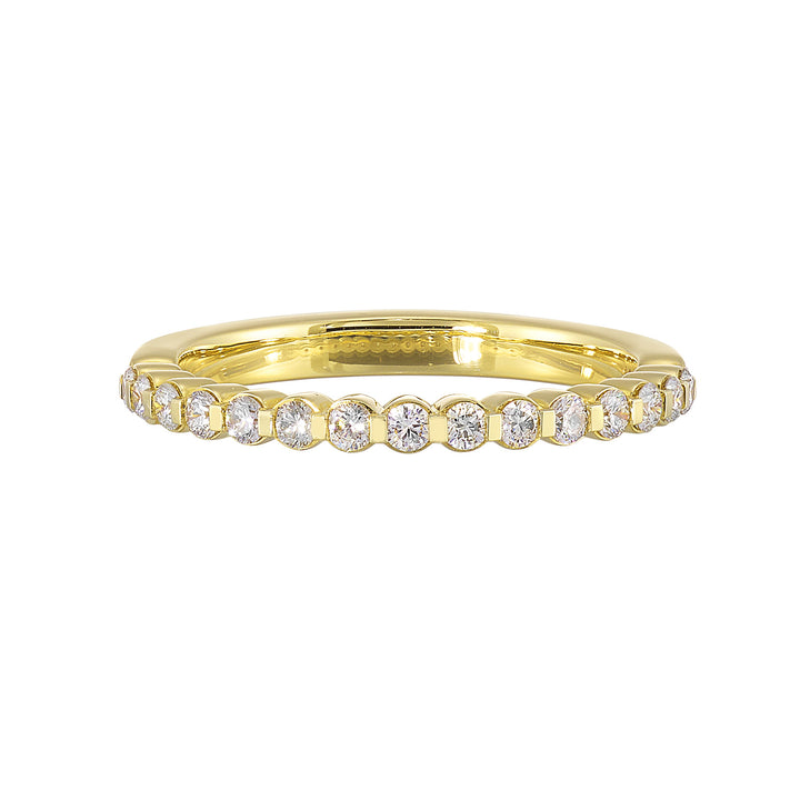 89 Facet 14Kt Yellow Gold Diamond 1/6Ctw Ring