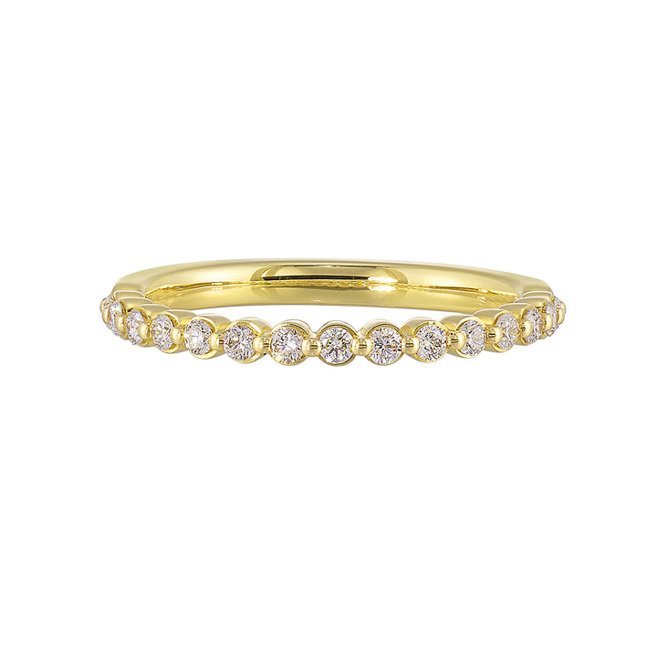 14Kt Yellow Gold Diamond 1/4Ctw Ring