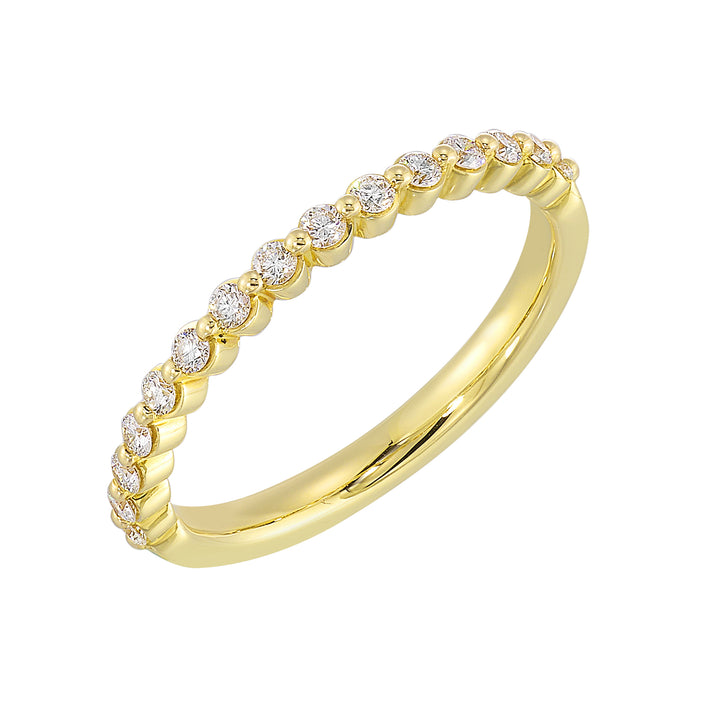 14Kt Yellow Gold Diamond 1/4Ctw Ring