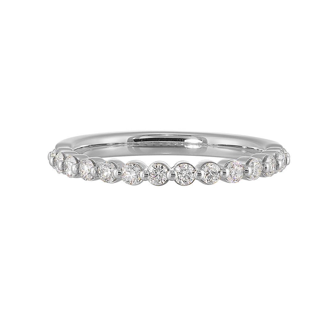 14Kt White Gold Diamond 1/3Ctw Ring
