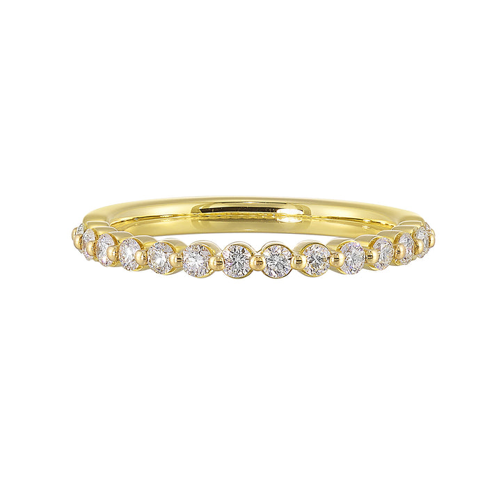 89 Facet 14Kt Yellow Gold Diamond 1/3Ctw Ring