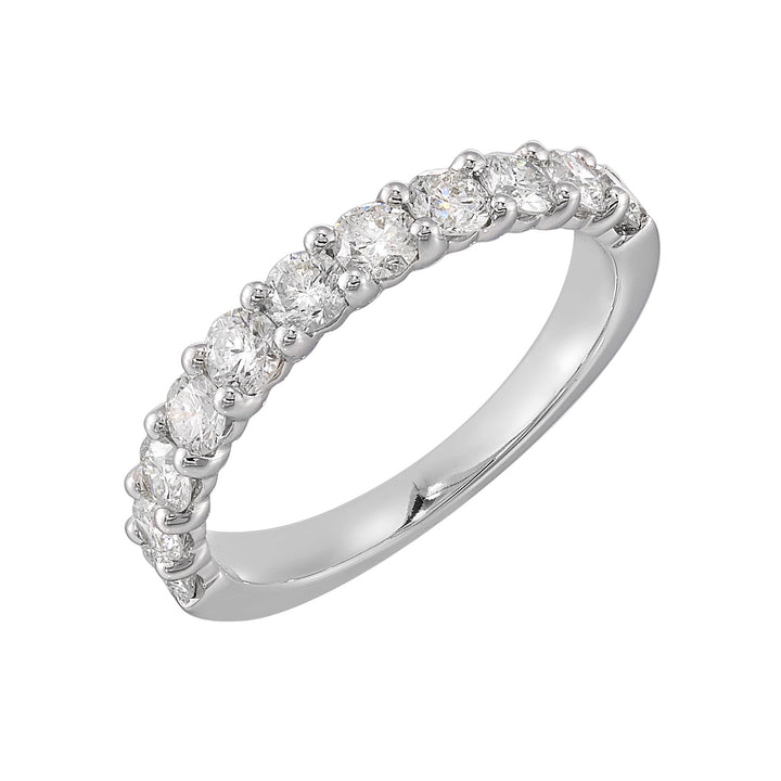 89 Facet 14Kt White Gold Diamond 1Ctw Ring