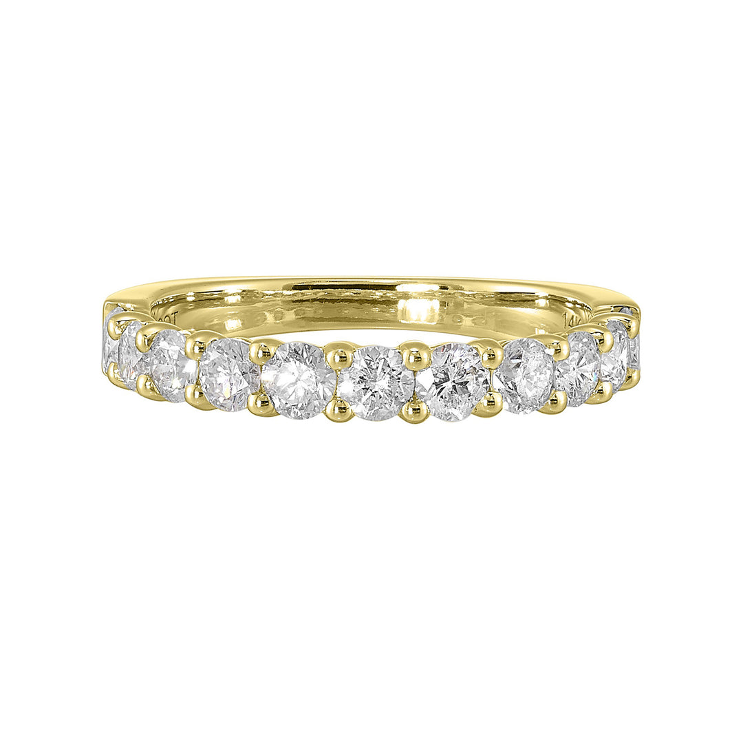 89 Facet 14Kt Yellow Gold Diamond 1Ctw Ring