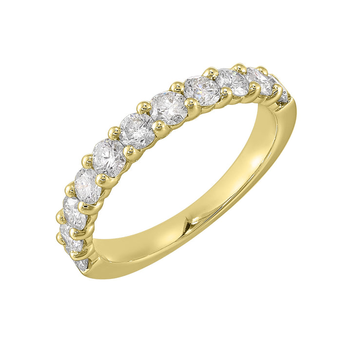 89 Facet 14Kt Yellow Gold Diamond 1Ctw Ring