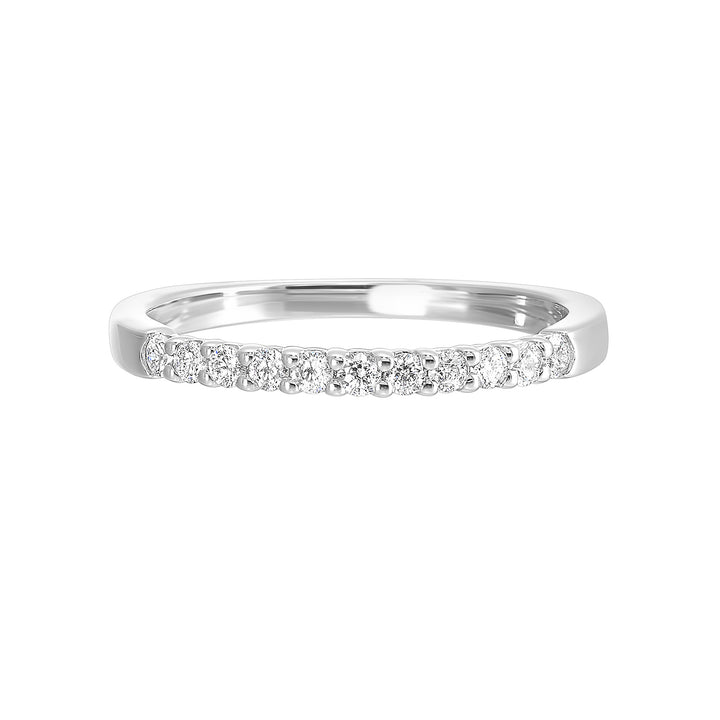 89 Facet 14Kt White Gold Diamond 1/4Ctw Ring
