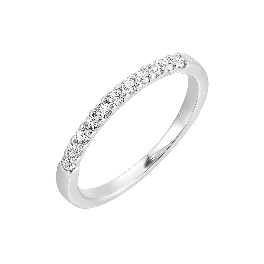 89 Facet 14Kt White Gold Diamond 1/4Ctw Ring