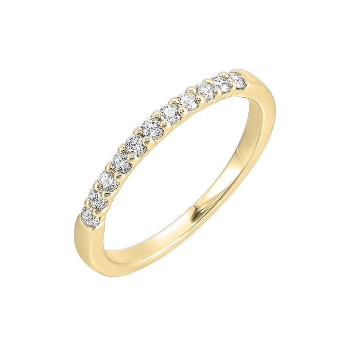 89 Facet 14Kt Yellow Gold Diamond 1/4Ctw Ring