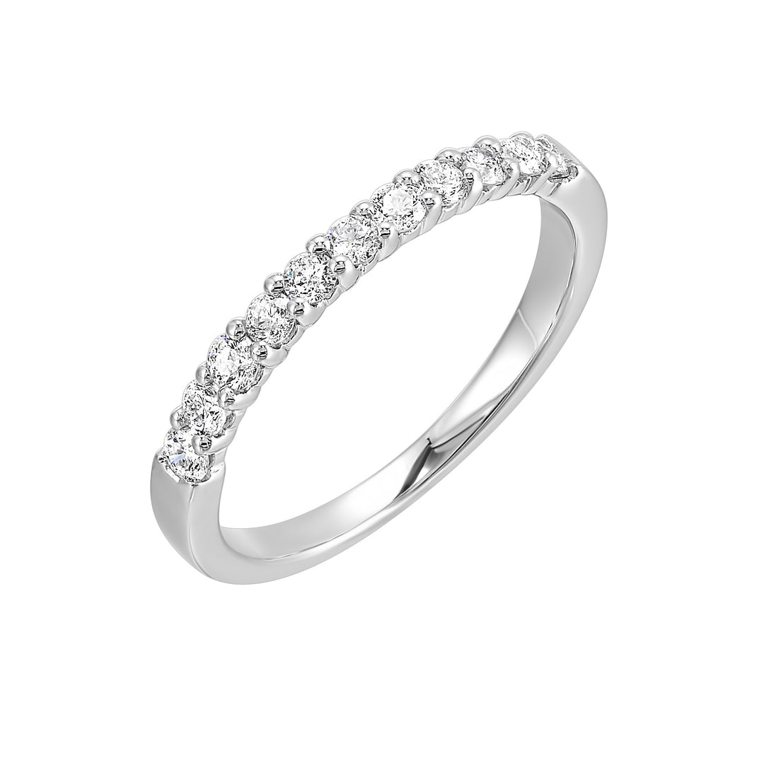 89 Facet 14Kt White Gold Diamond 1/3Ctw Ring