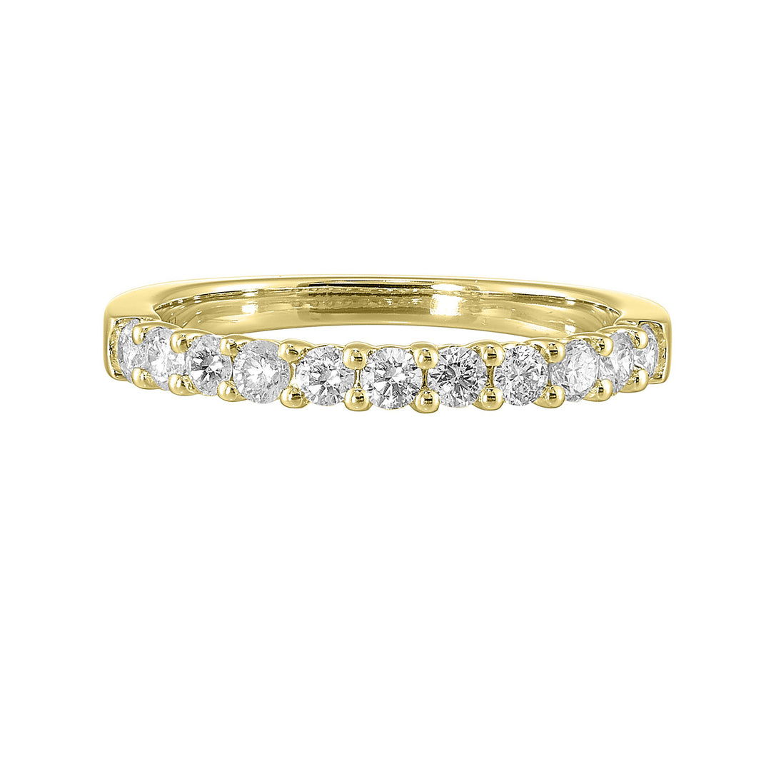 89 Facet 14Kt Yellow Gold Diamond 1/2Ctw Ring