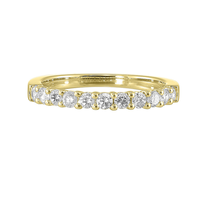 89 Facet 14Kt Yellow Gold Diamond 1/2Ctw Ring