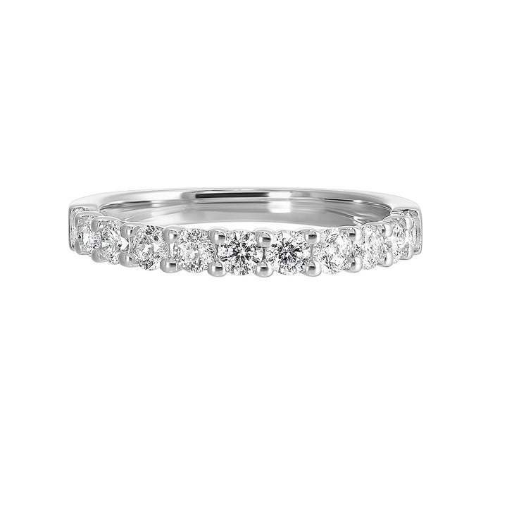 89 Facet 14Kt White Gold Diamond 3/4Ctw Ring