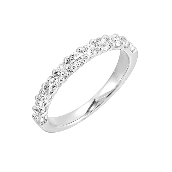 89 Facet 14Kt White Gold Diamond 3/4Ctw Ring