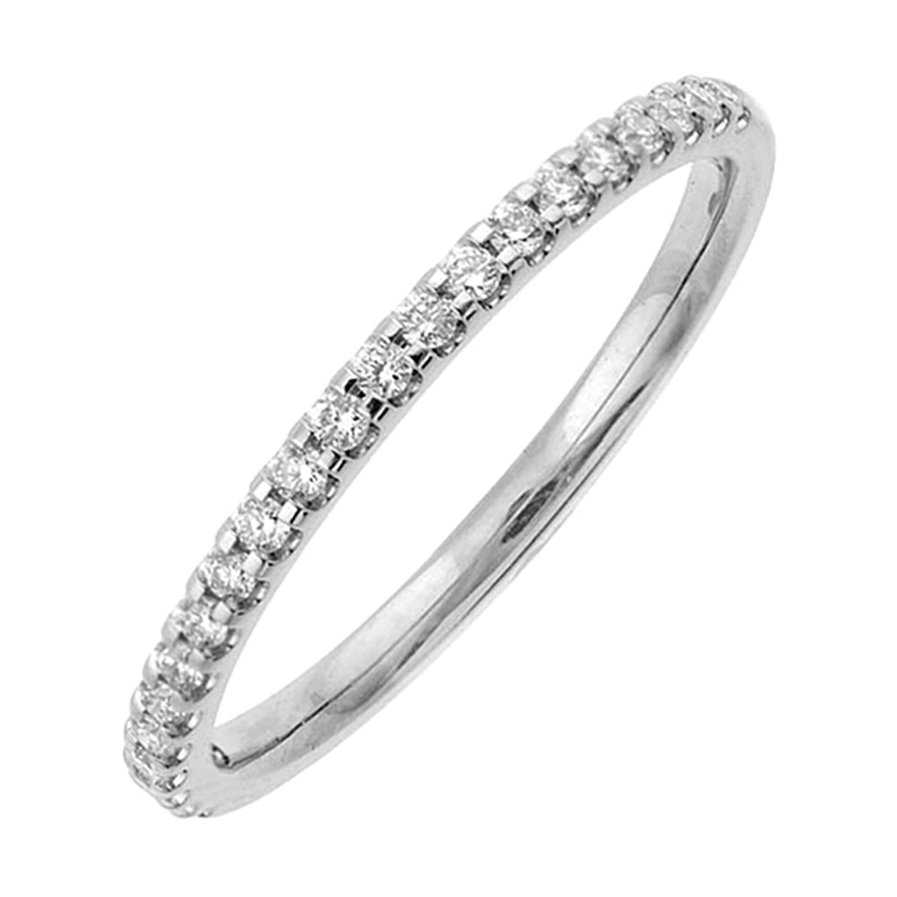 14Kt White Gold Diamond 1/6Ctw Ring