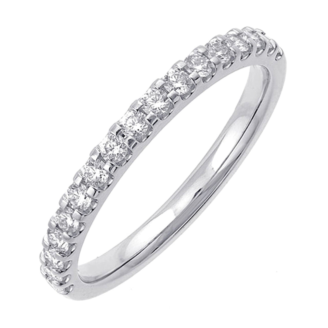 89 Facet 14Kt White Gold Diamond 1/3Ctw Ring