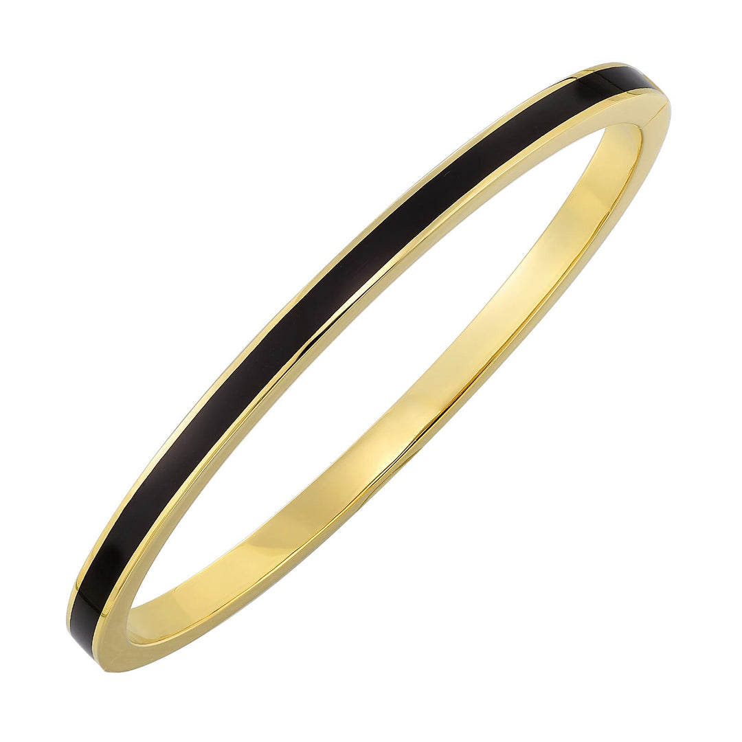 Silver White Yellow Bangle