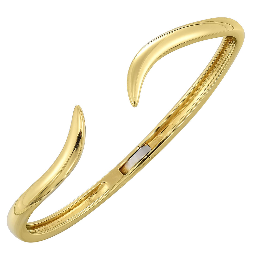 Silver White Yellow Bangle