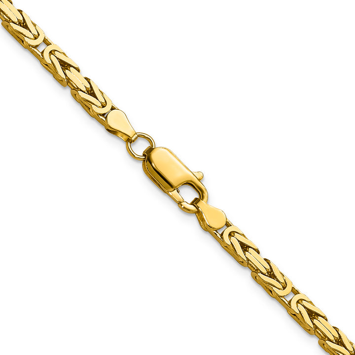 14k 3.25mm Byzantine Chain