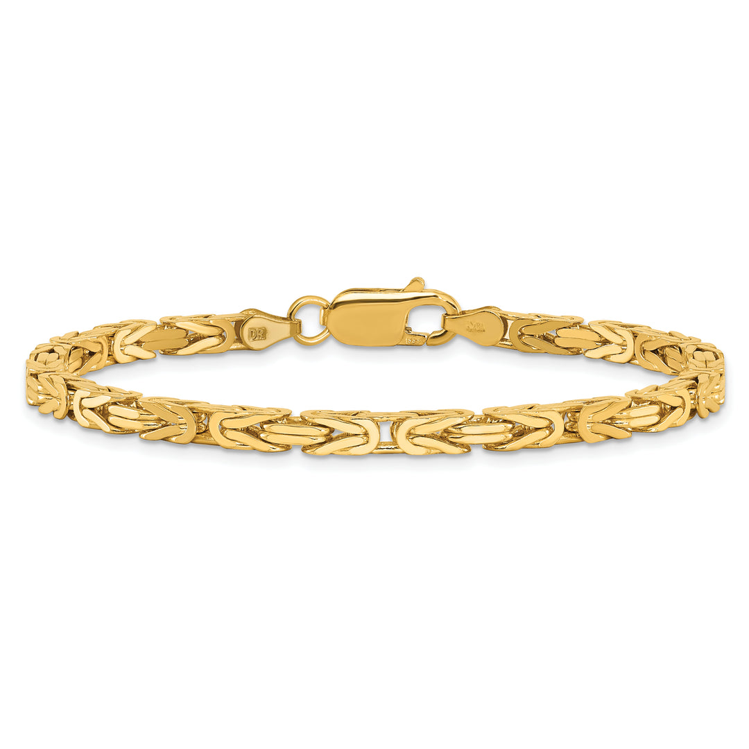 14k 3.25mm Byzantine Chain