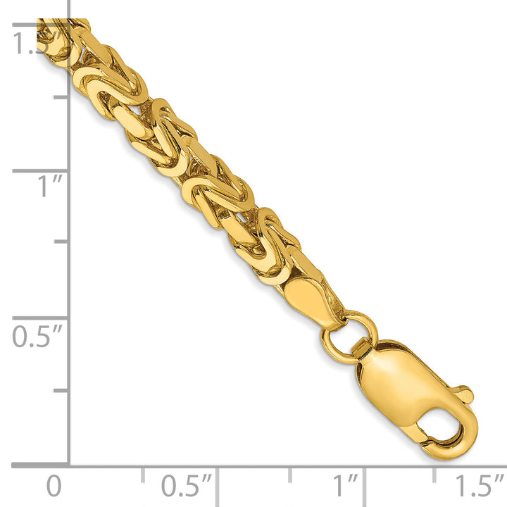 14k 3.25mm Byzantine Chain