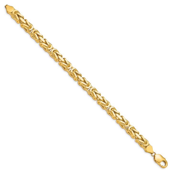 14k 6.5mm Byzantine Chain