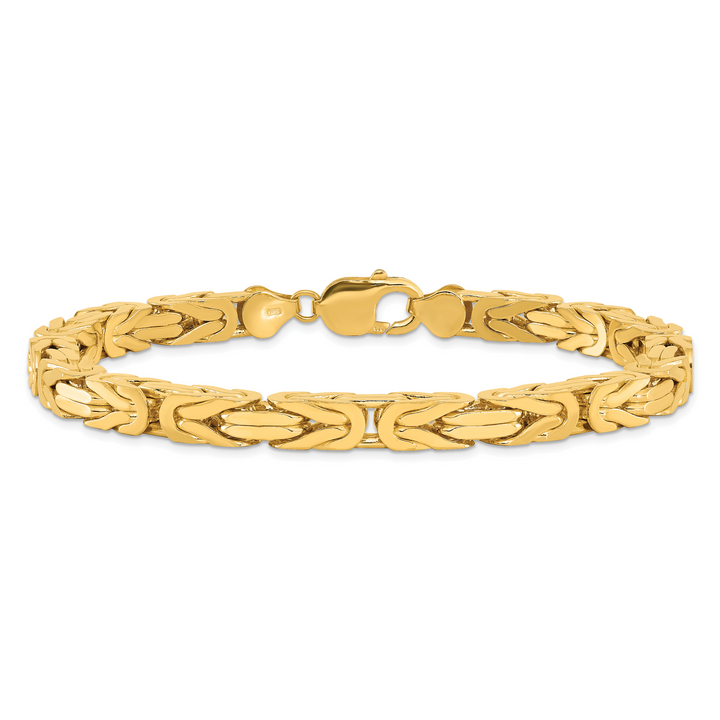 14k 6.5mm Byzantine Chain