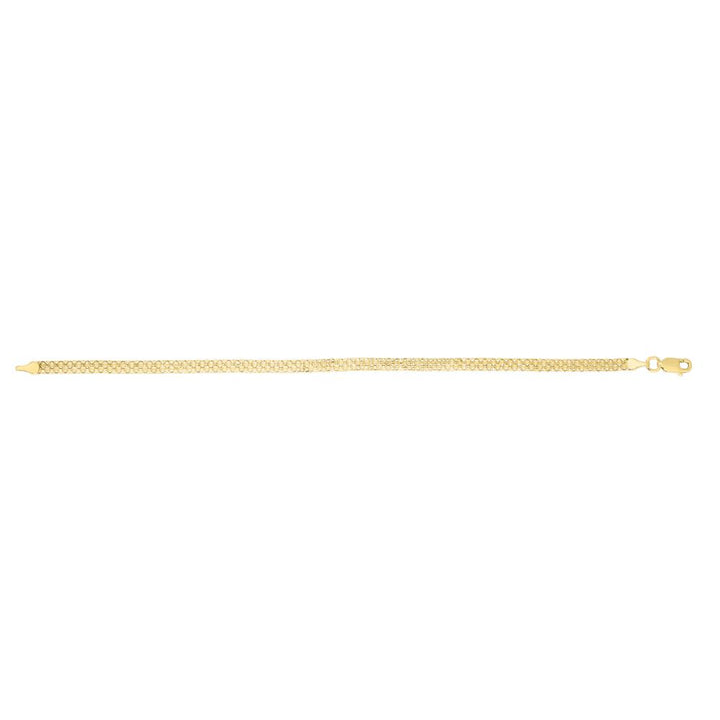 14K 3.5mm Bismark Chain