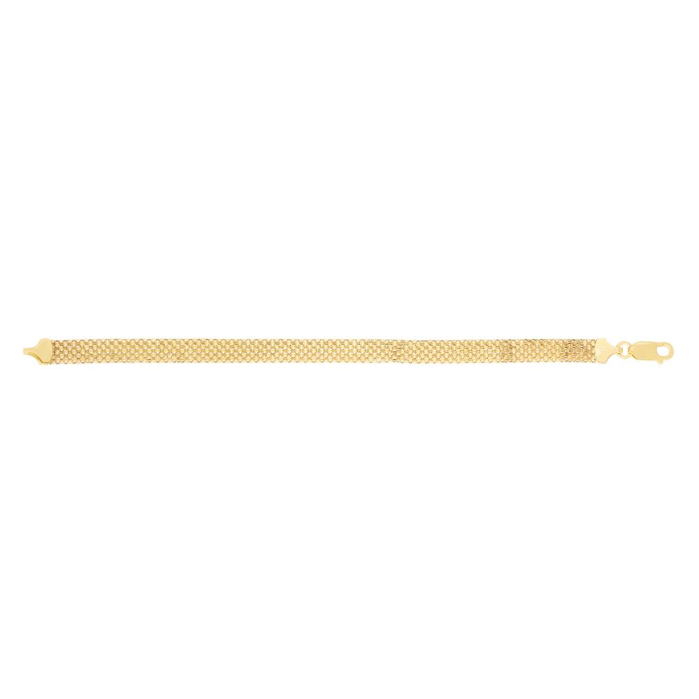 14K 7mm Bismark Chain
