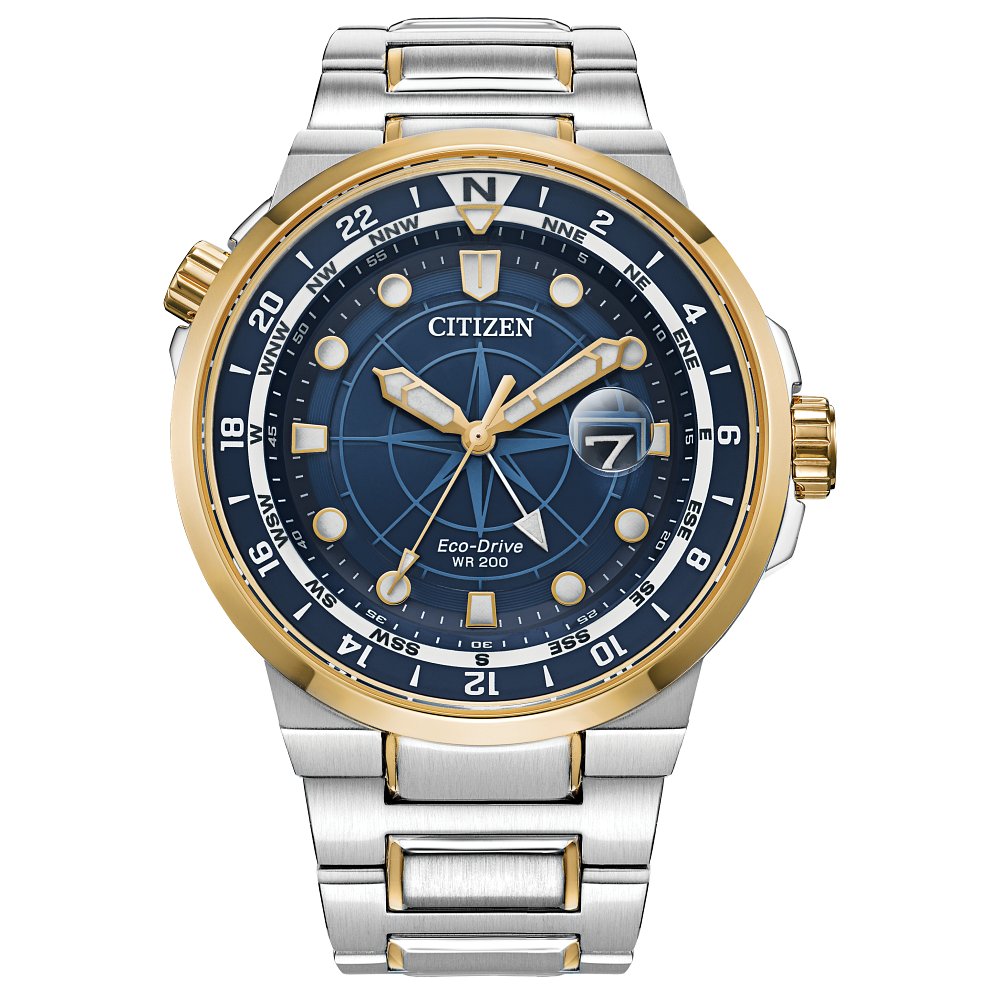 MEN ECO WR200 SST BRAC BLUE