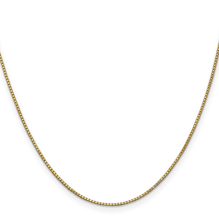 14k 1mm Box Chain