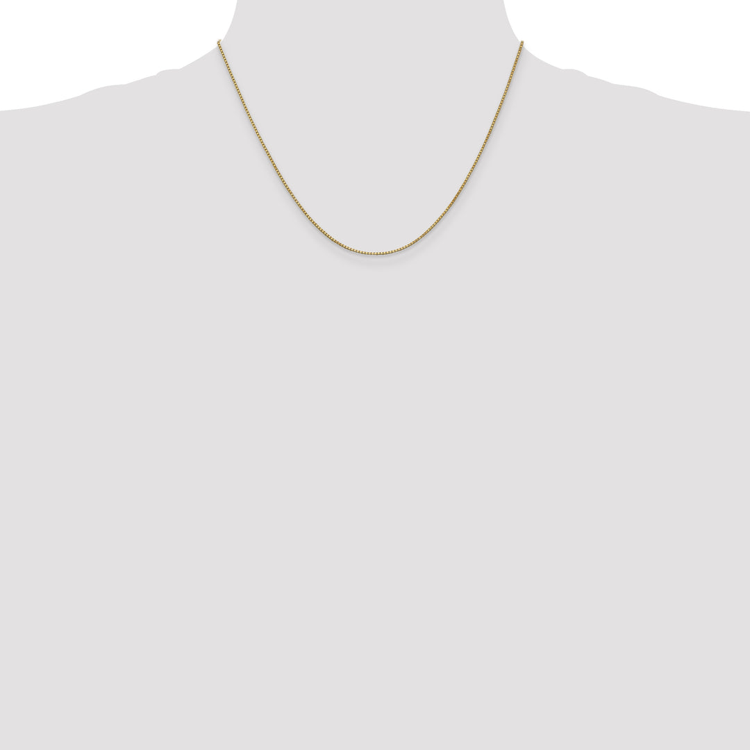 14k 1mm Box Chain