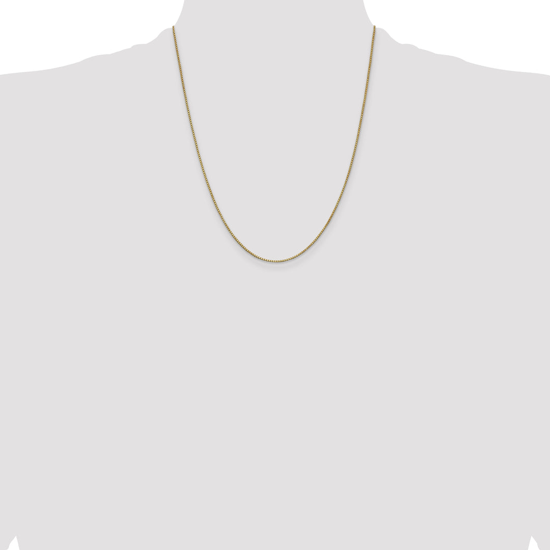 14k 1mm Box Chain