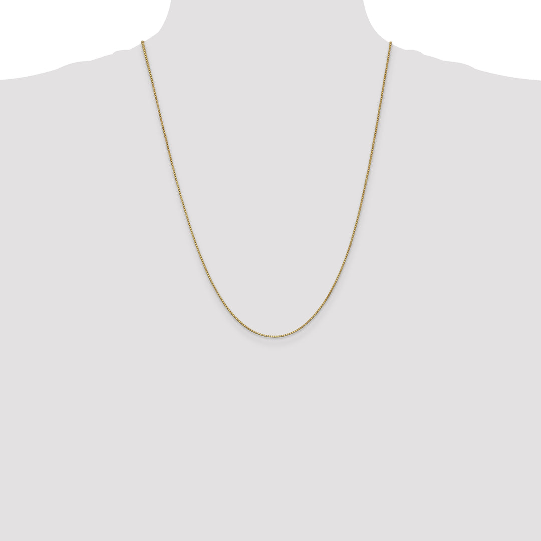 14k 1mm Box Chain