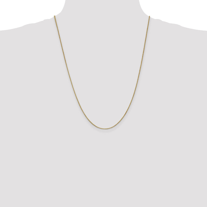 14k 1mm Box Chain