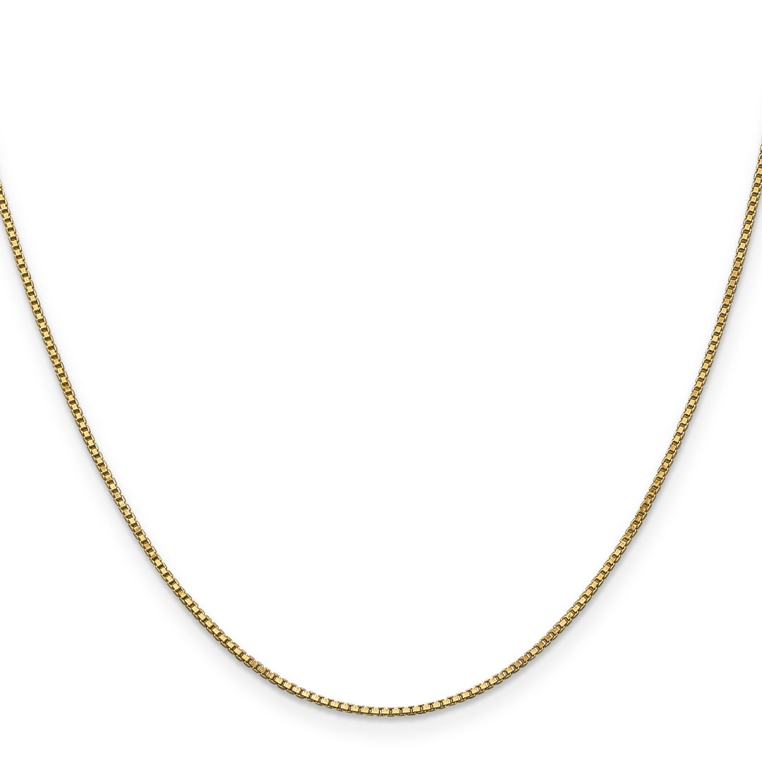 14k 1mm Box Chain