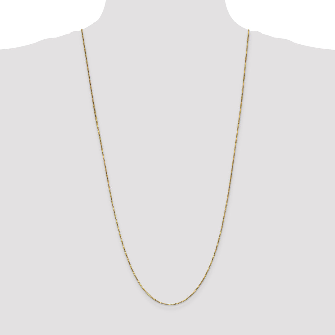 14k 1mm Box Chain