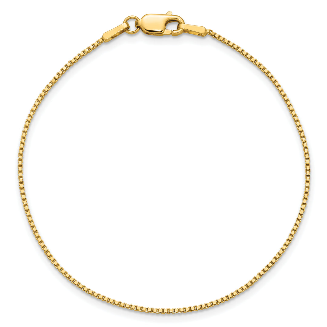 14k 1mm Box Chain
