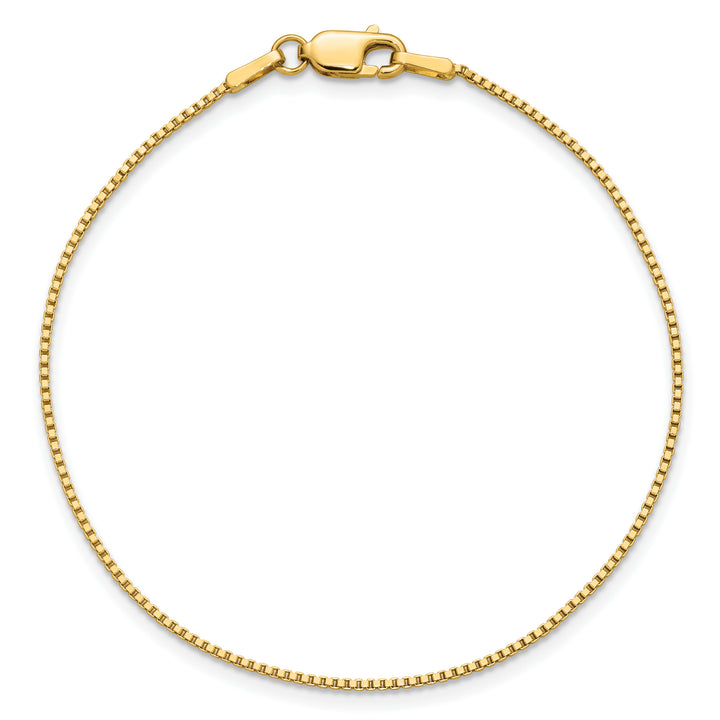 14k 1mm Box Chain