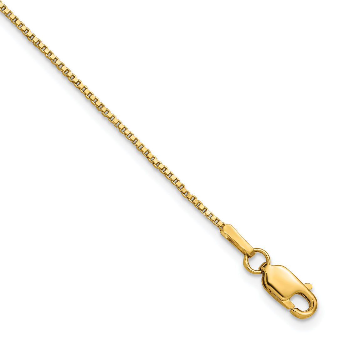 14k 1mm Box Chain