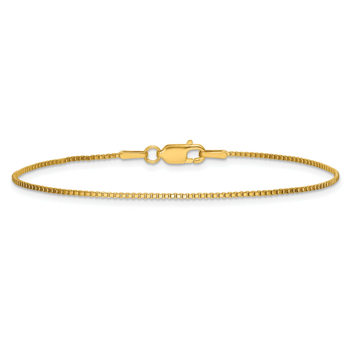 14k 1mm Box Chain