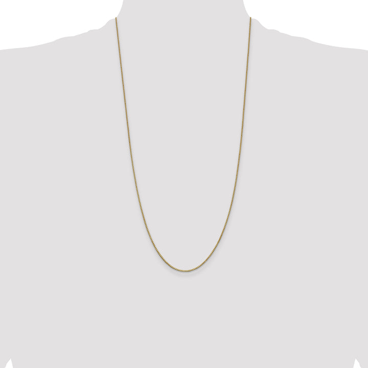 14k 1mm Box Chain
