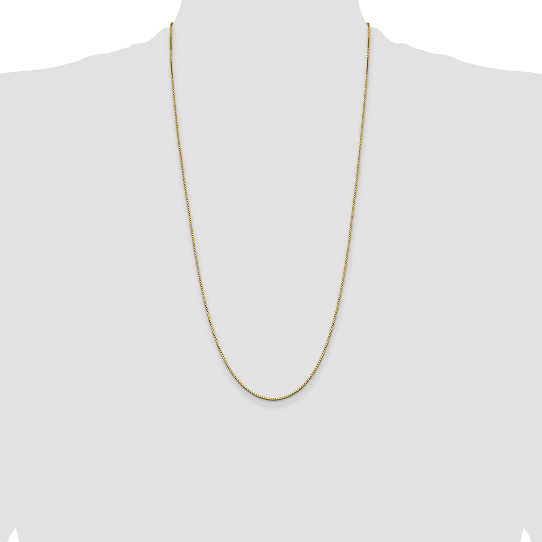 14k 1.05mm Box Chain