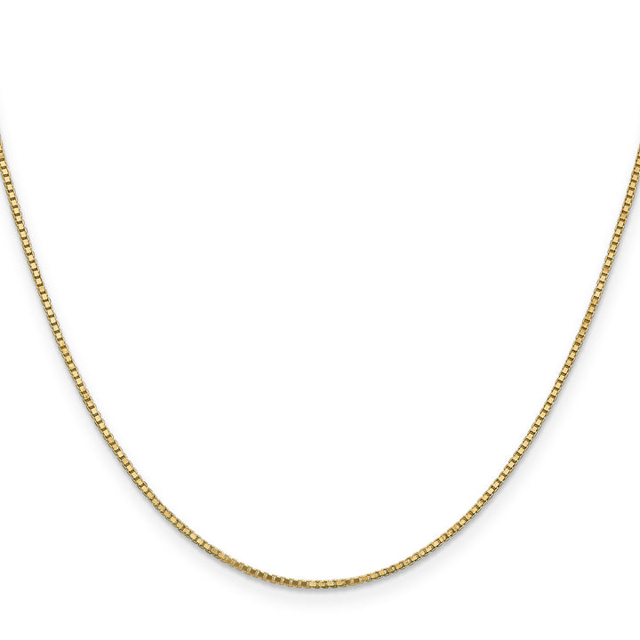 14k 1.1mm Box Chain