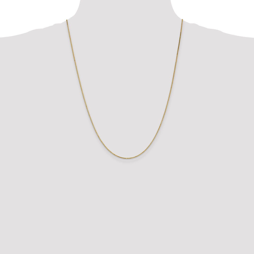 14k 1.1mm Box Chain