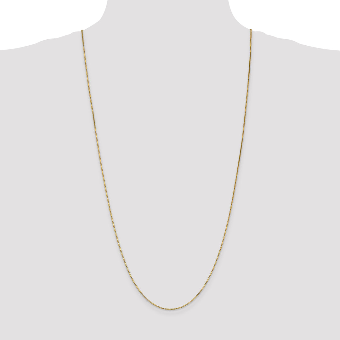 14k 1.1mm Box Chain
