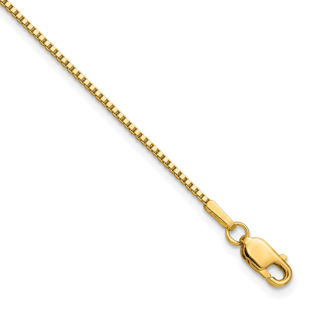 14k 1.1mm Box Chain
