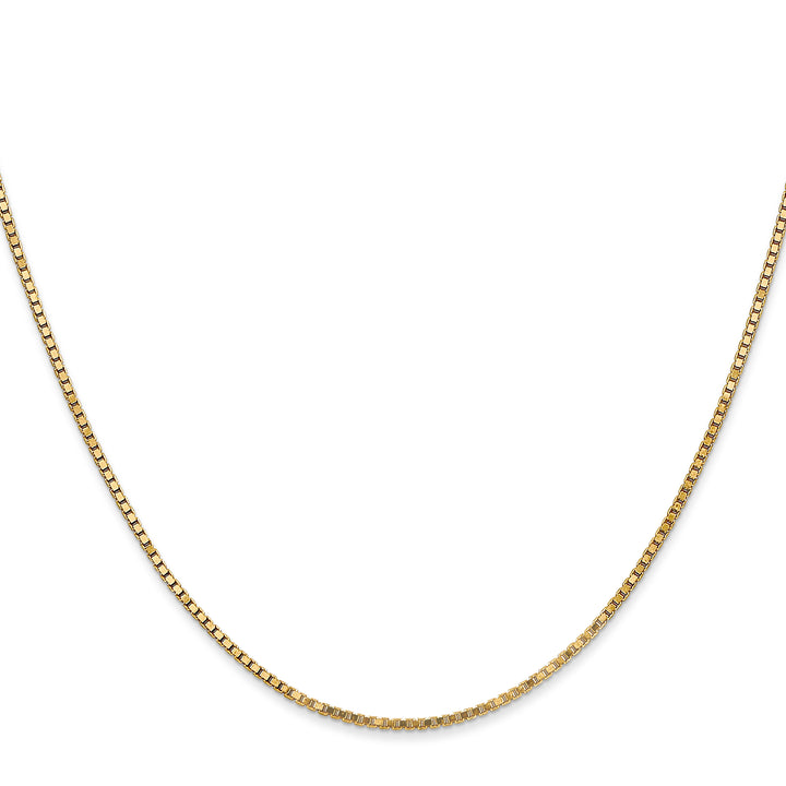 14k 1.30mm Box Chain