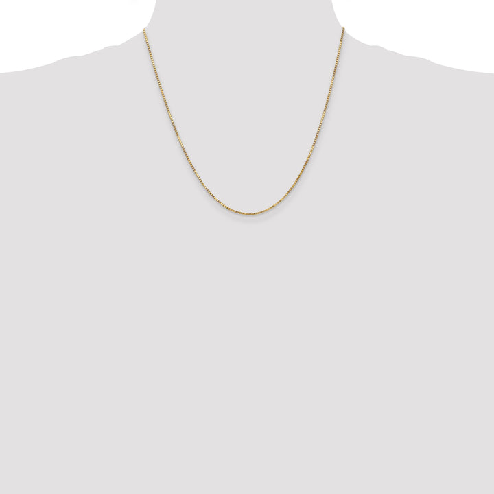 14k 1.3mm Box Chain